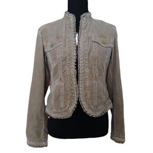 Vintage Chico's Corduroy Jacket Steam Punk